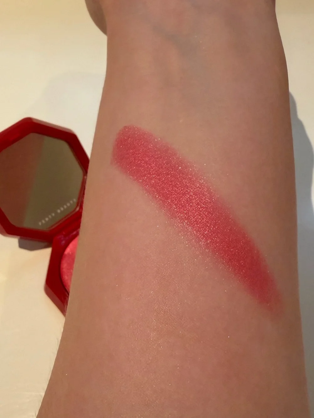 Fenty Beauty Hot Cheeks Velour Cherry Pie’d Blushlighter